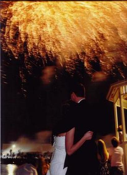 picture perfect events platinum wedding fireworks package